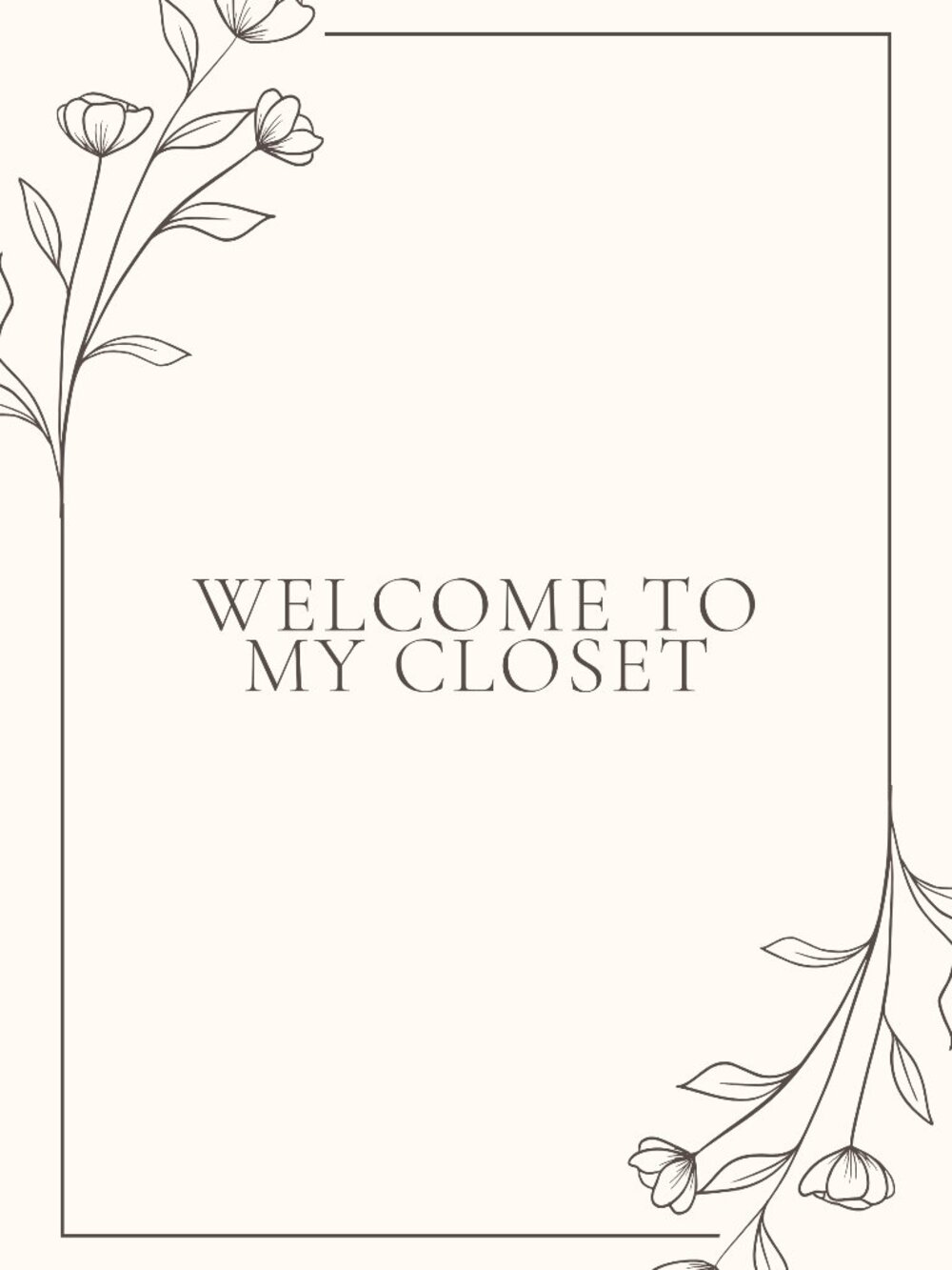 ~ Welcome ~